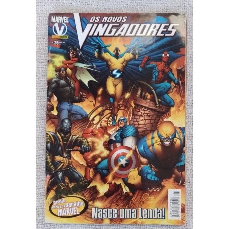 Os Novos Vingadores Nº 25 - Nasce Uma Lenda! (2006)
