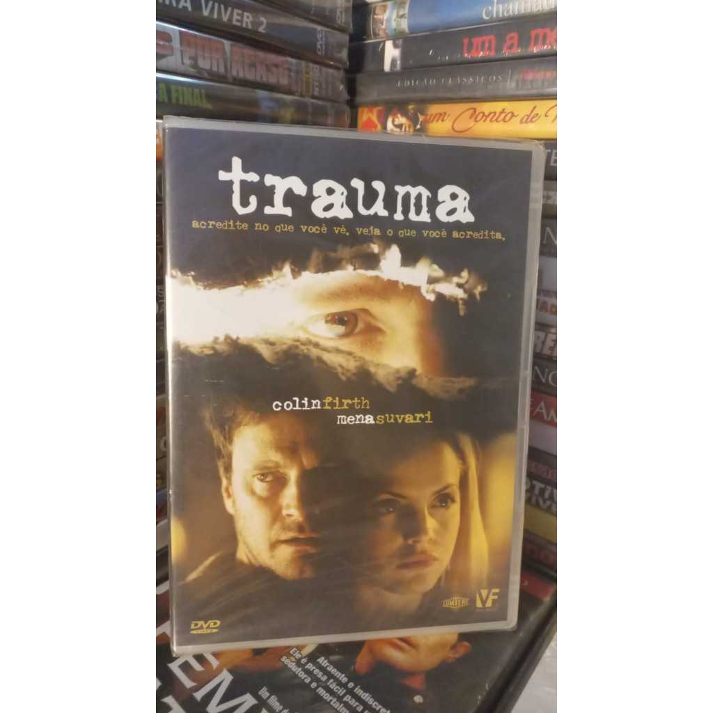Dvd ( Lacrado) Trauma Colin Firth Mena Suvari Dub Leg Original