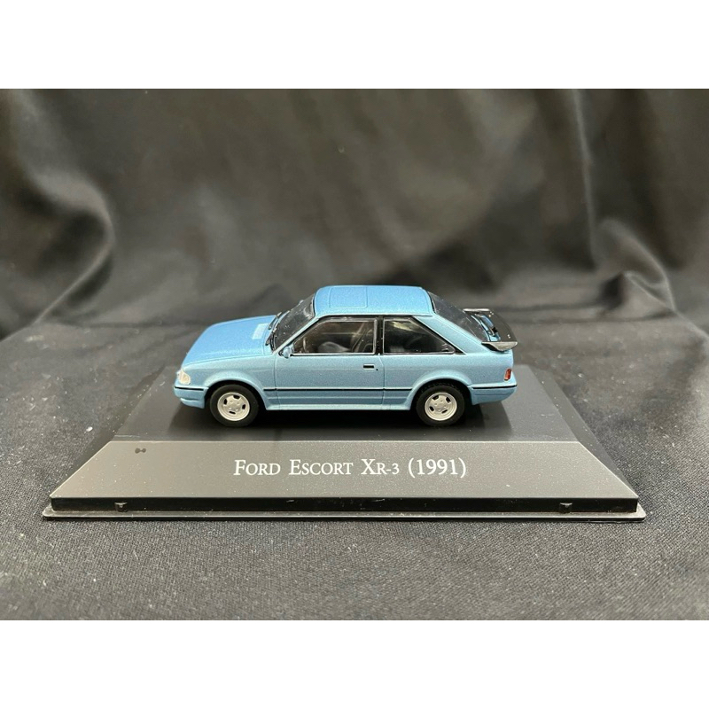 Miniatura Ford Escort Xr-3 1991 1:43 Ixo Azul-celeste