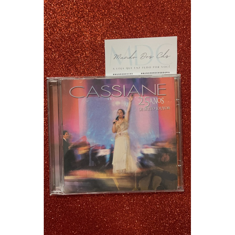 Cd Cassiane - 25 Anos de Muito Louvor