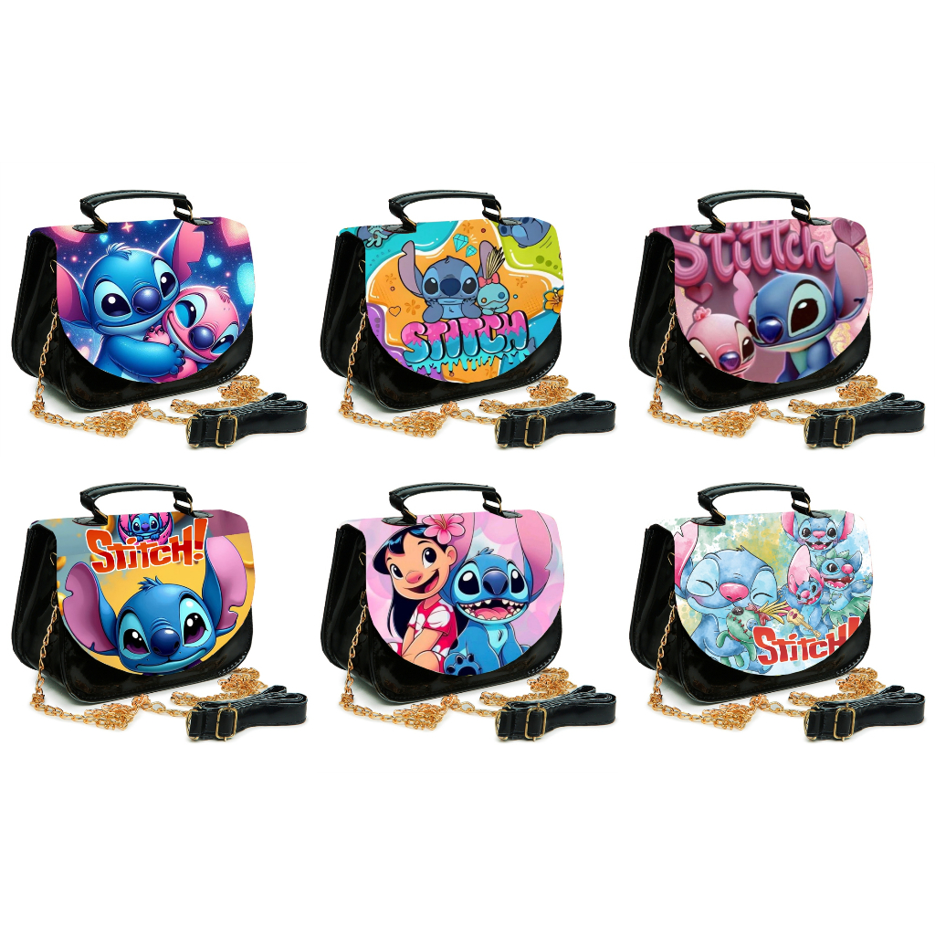 Bolsinha Luxo do Stitch / Escolha sua Estampa
