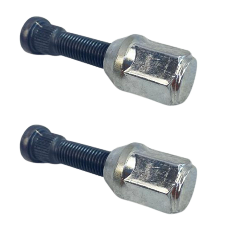 Par Parafuso Porca Roda Dianteira Pajero Tr4 2003 A 2015 L200 Hpe Sport Outdoor Savana 2003 a 2011