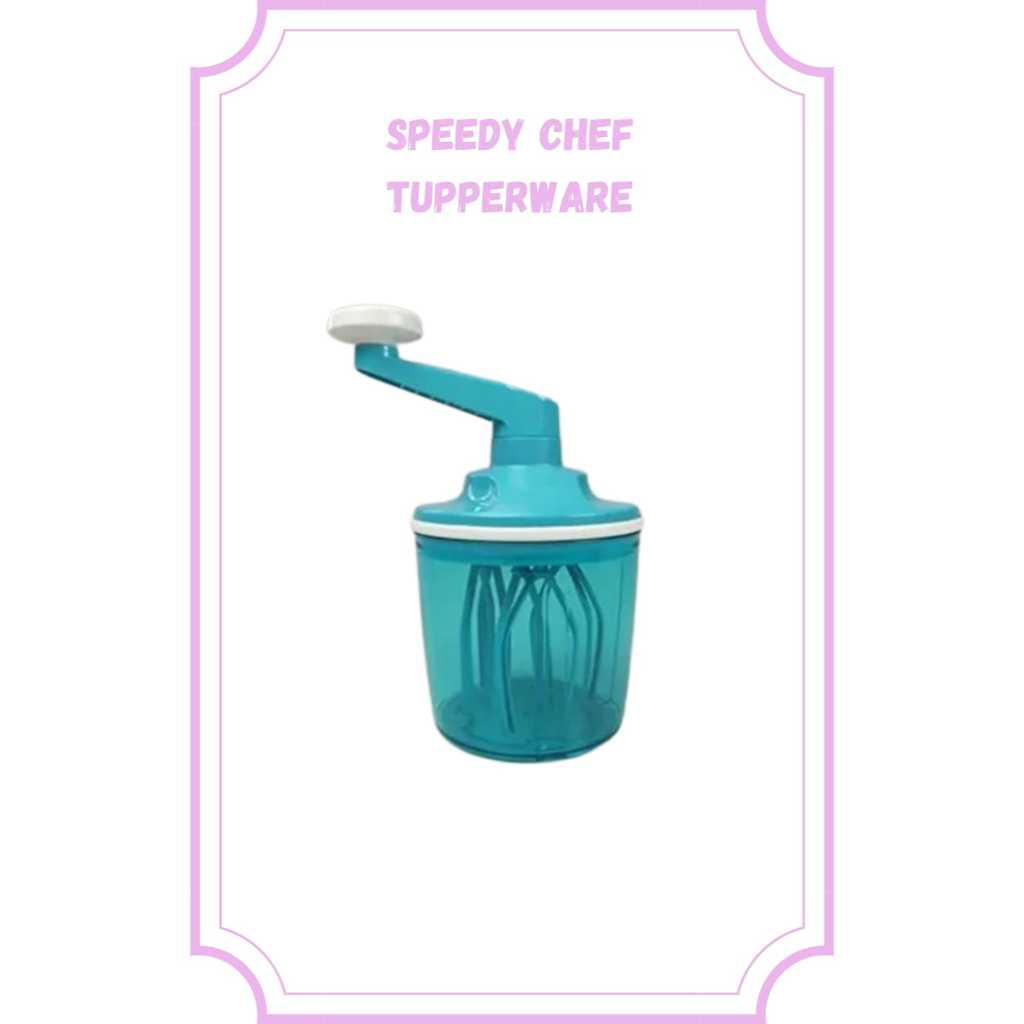 Speedy Chef Batedeira Manual Tupperware Original Super Rápido e Pratico