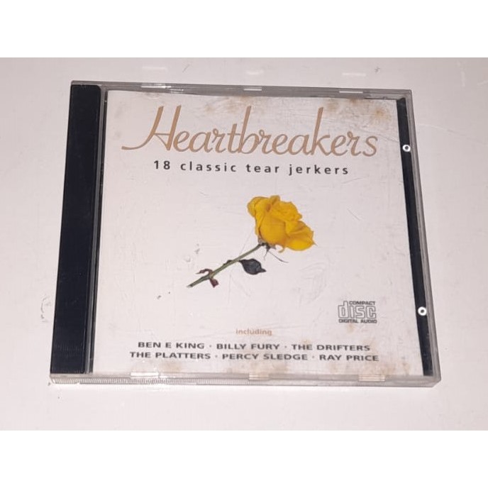 Cd - Heartbreakers - 18 Classic Tear Jerkers - Ben E king,The Drifters,Percy Sledge,Ray Price,Platters