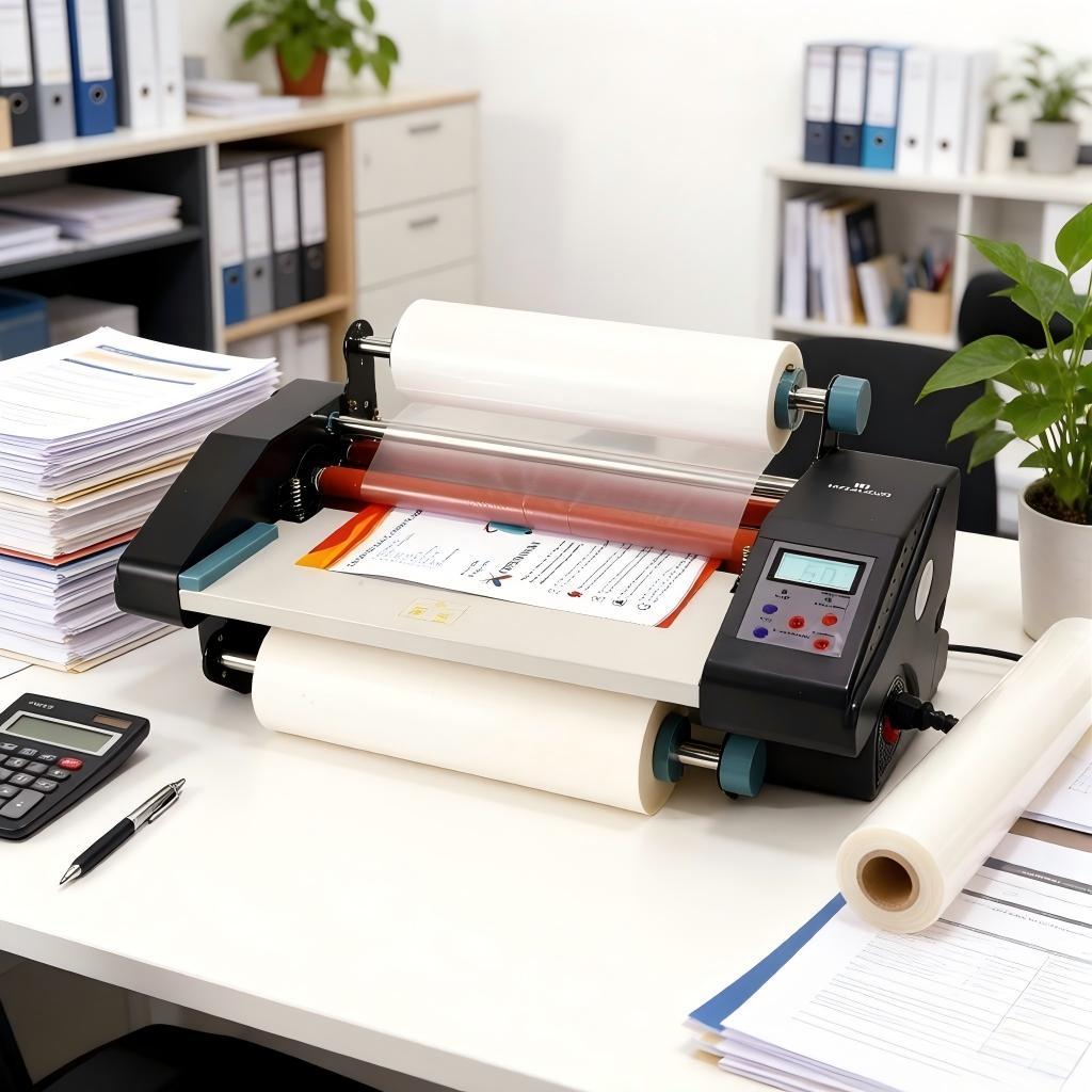 MECOLOUR FM365 Plastificadora e Laminadora BOPP A3 E A4 600W Quente e Fria 110V/220V