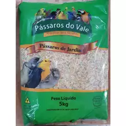 Ração de sementes para pássaros da rua - Pássaros do Vale 5kg * envio imediato shopee xpress