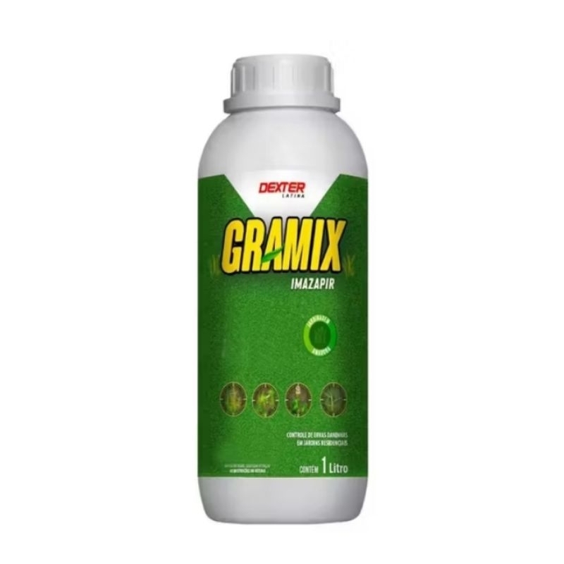 1 unidade de 1 litro Gramix Mato sai grama Fica