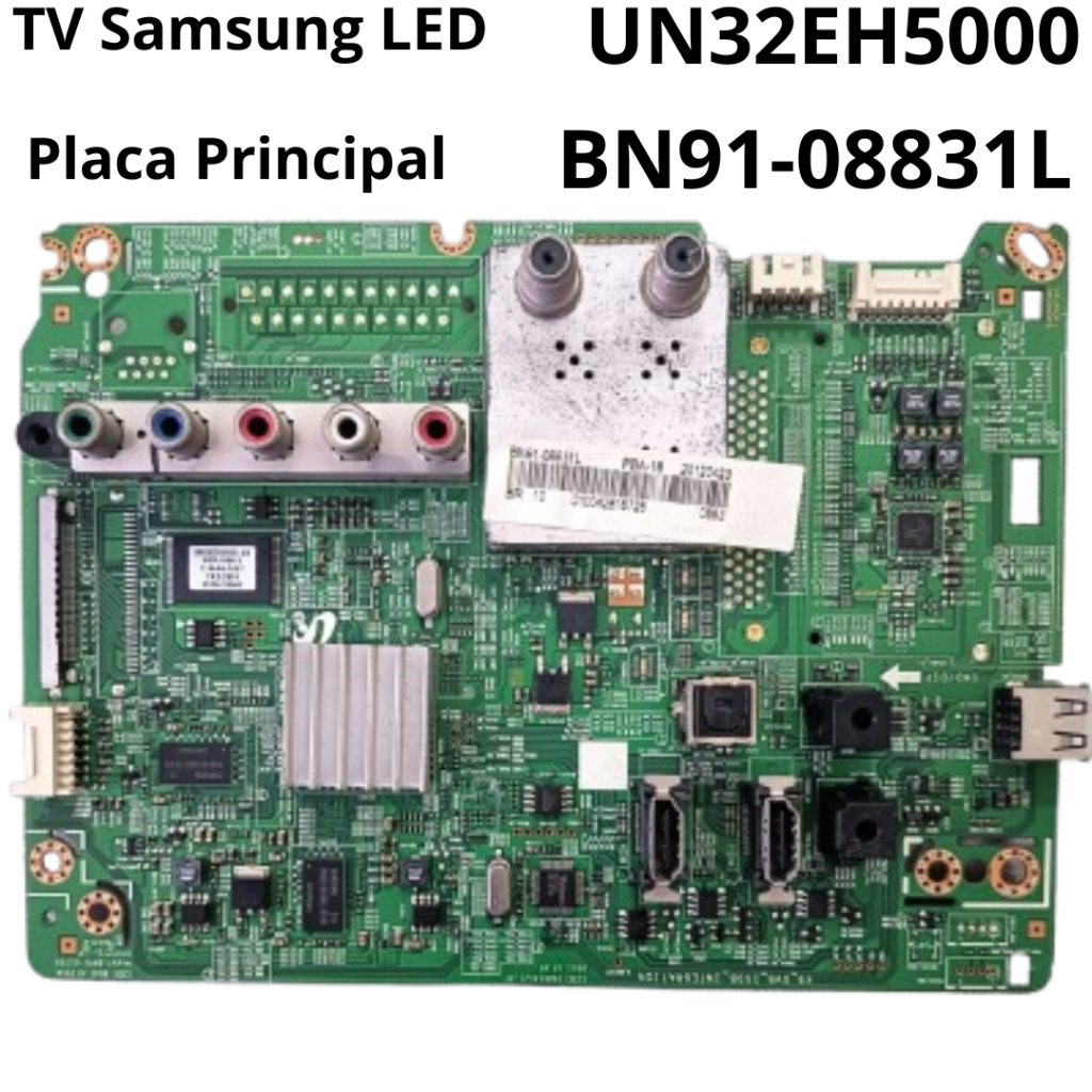 3222 Placa principal para tv Samsung LED Modelo: UN32EH5000