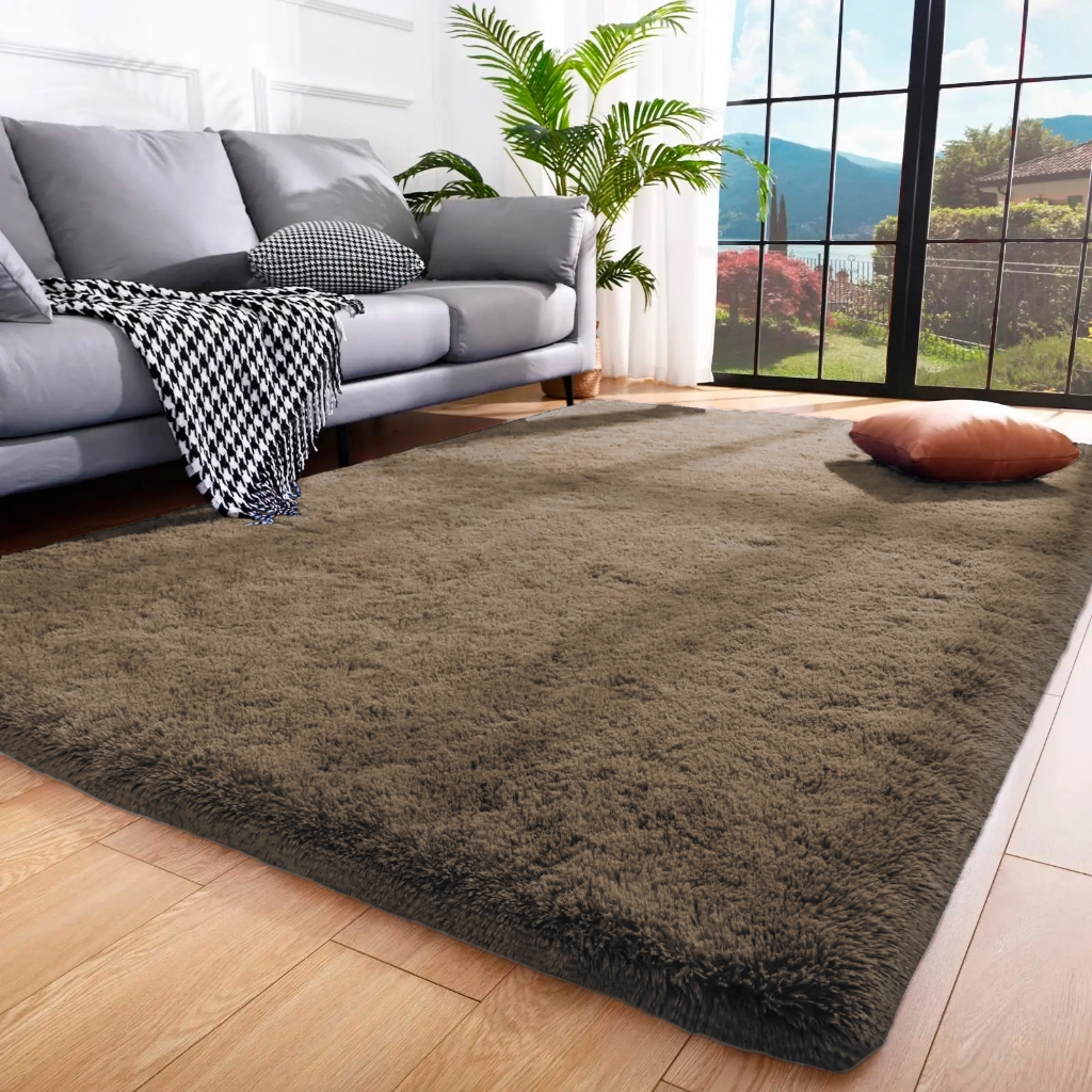 Tapete 2,00 X 1,50 Pelos Altos Felpo Felpudo Pra Sala Quarto PROMOÇÃO