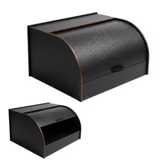 Porta Pão Suporte Decorativo Para Cozinha Balcão Armazenar Alimentos E Decorar O Ambiente…
