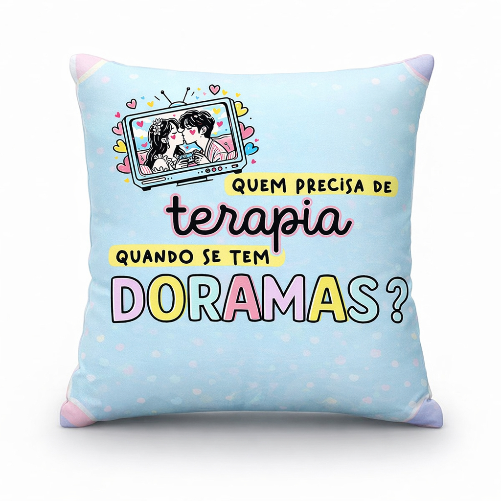 Almofada Dorama 30x30cm Decorativa Presente Criativo K-drama K-pop Namorada Dorama em Oferta na Shopee