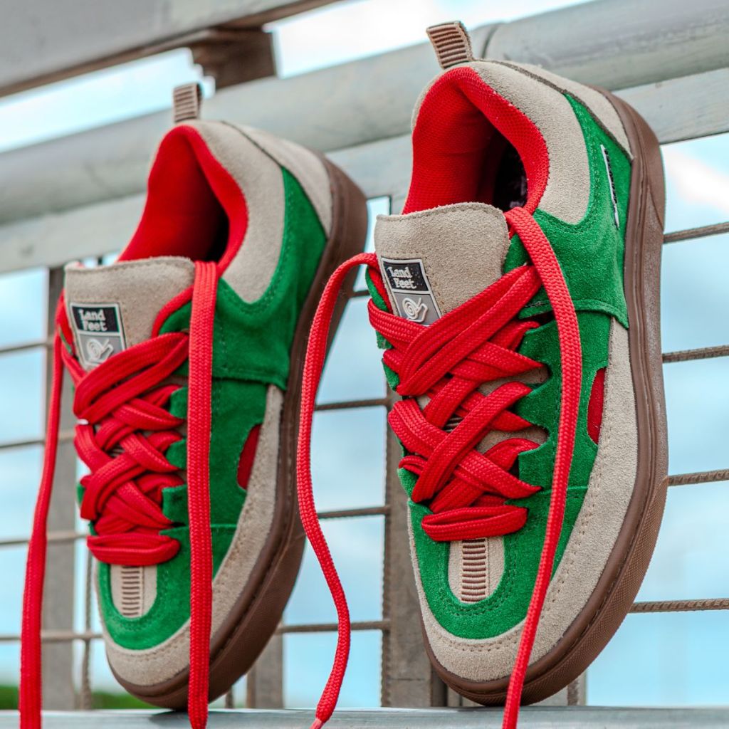 Tênis Skate Crossfit Casual Cano Baixo Lifestyle Vortex Verde