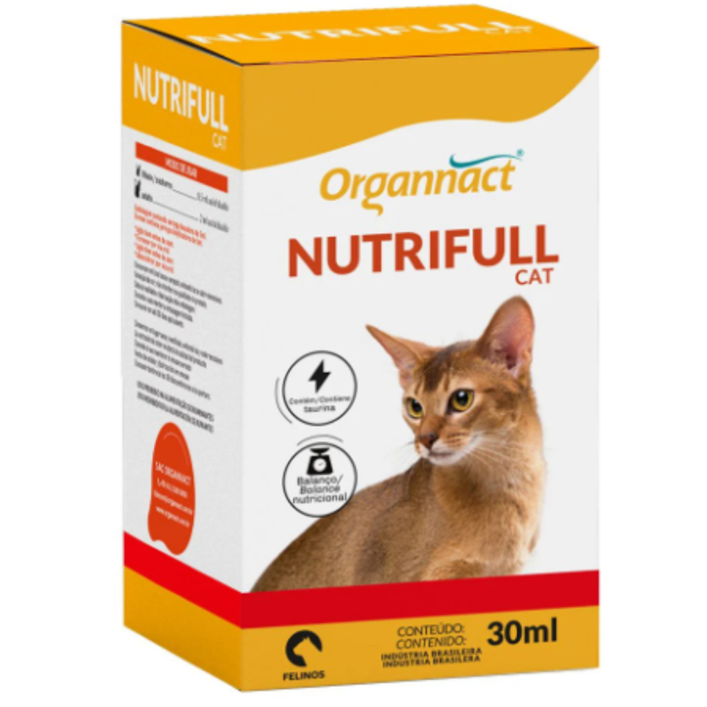 Nutrifull Cat 30ml - Suplemento Organnact