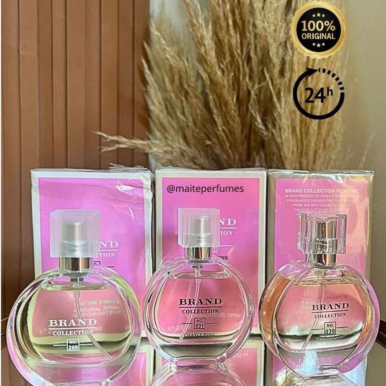 Perfume Brand Collection Chance Miniatura De Luxo N.031 N.039 N.269 - 25ML - Com Envio Imediato