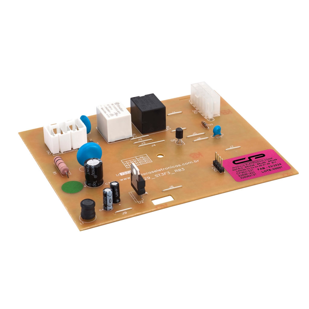 Placa Geladeira compatível  Brastemp Consul Frost Free  CRM30 CRM33