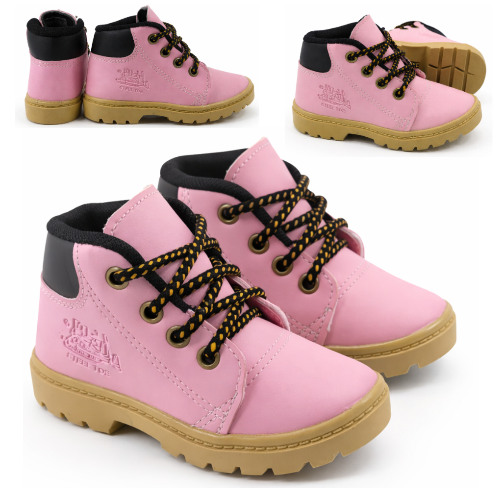 Bota botinha menina e menino infantil bebe coturno promoção