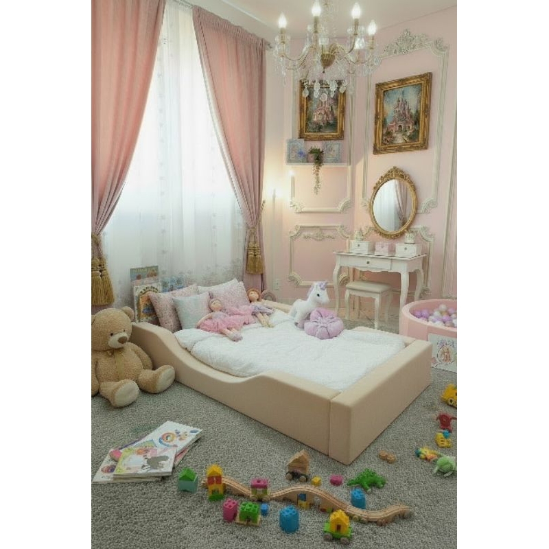 Cama Montessoriana Infantil com Colchão Segurança e Conforto Berço Evolutivo Bebê em Oferta na Shopee