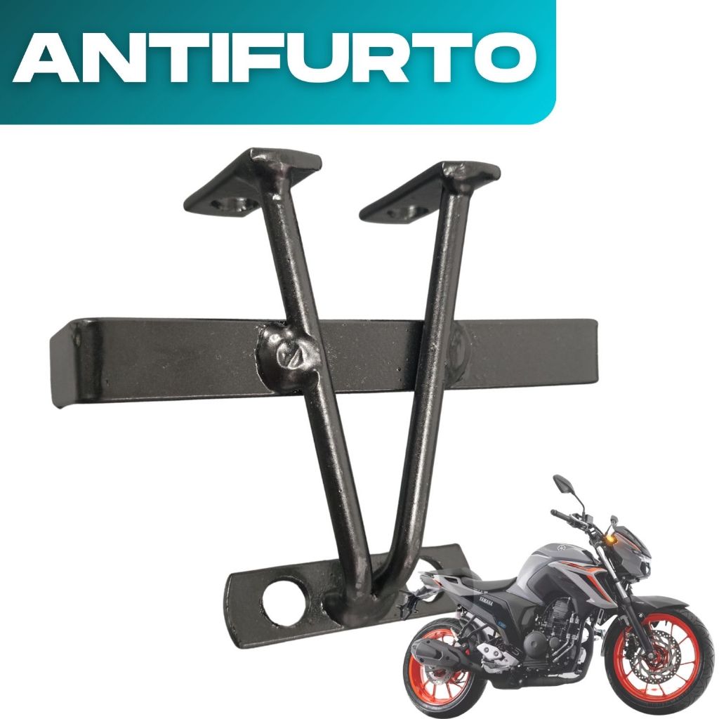 Protetor Antifurto Farol Fz15 Fz25 2025 a 2026 Trava Segurança