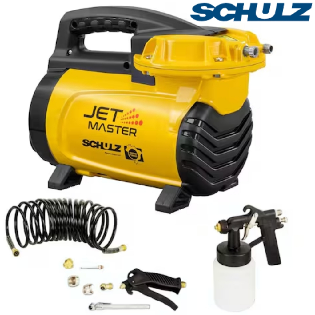 Compressor Ar Portátil Schulz MS5,3 G5 Jet Master 150L 500W 127V