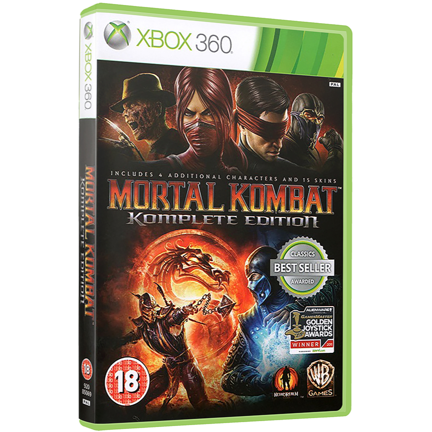 Mortal Kombat 9 komplet Edition - XBOX 360 - CAPA PREMIUM
