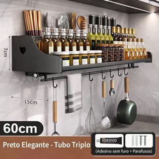 Suporte Para Armazenamento De Facas Suporte Pra Pano Talheres Utensílios Cozinha Aço Inoxidável em Oferta na Shopee