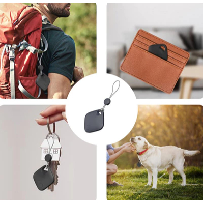 Rastreador Bluetooth Smart Tag Localizador Pet Chave Bagagem Mini iOS Anti-Perda