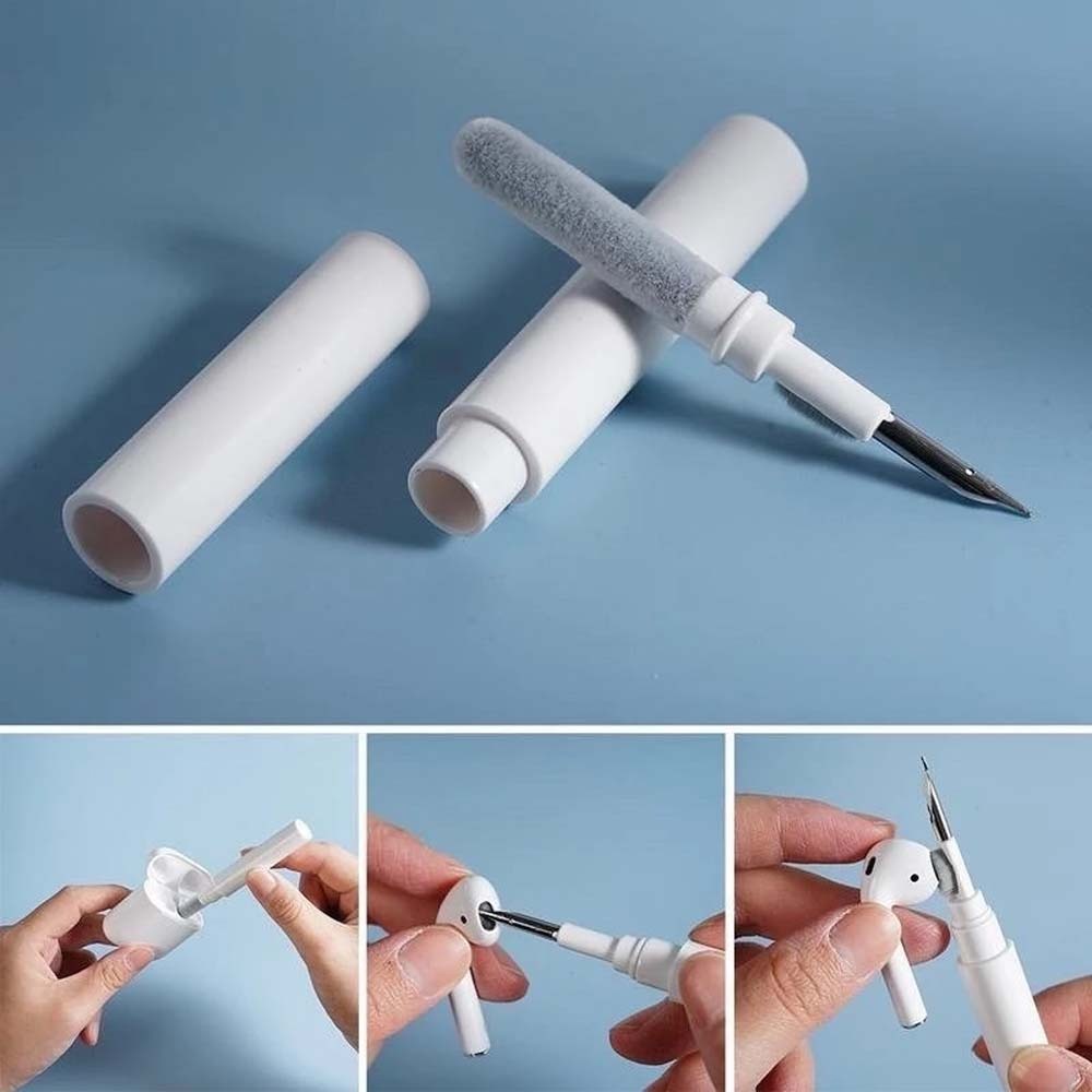 1/2/3 Peças Limpeza Fones Bluetooth - Caneta Escova para AirPods Pro/3/2/1, Xiao
