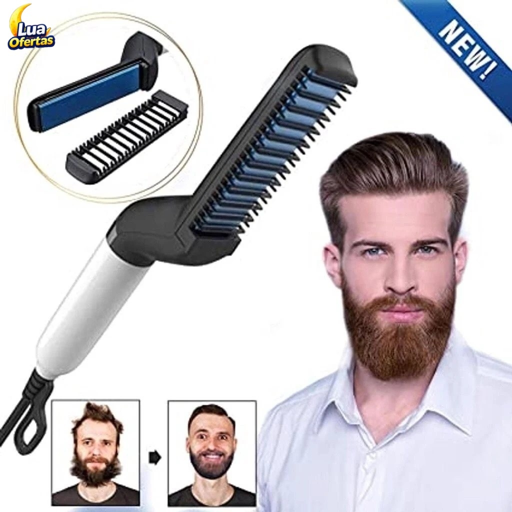 Chapinha prancha Modelador E Alisador De Cabelo E Barba Masculino