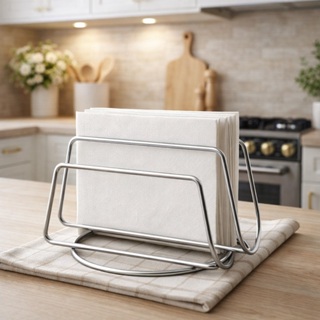 Porta Guardanapo de Mesa em Inox Aramado em Oferta na Shopee