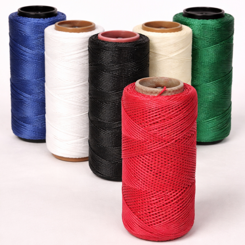 Cordão Encerado 150 Metros para artesanato, Couros, Sapato 1mm