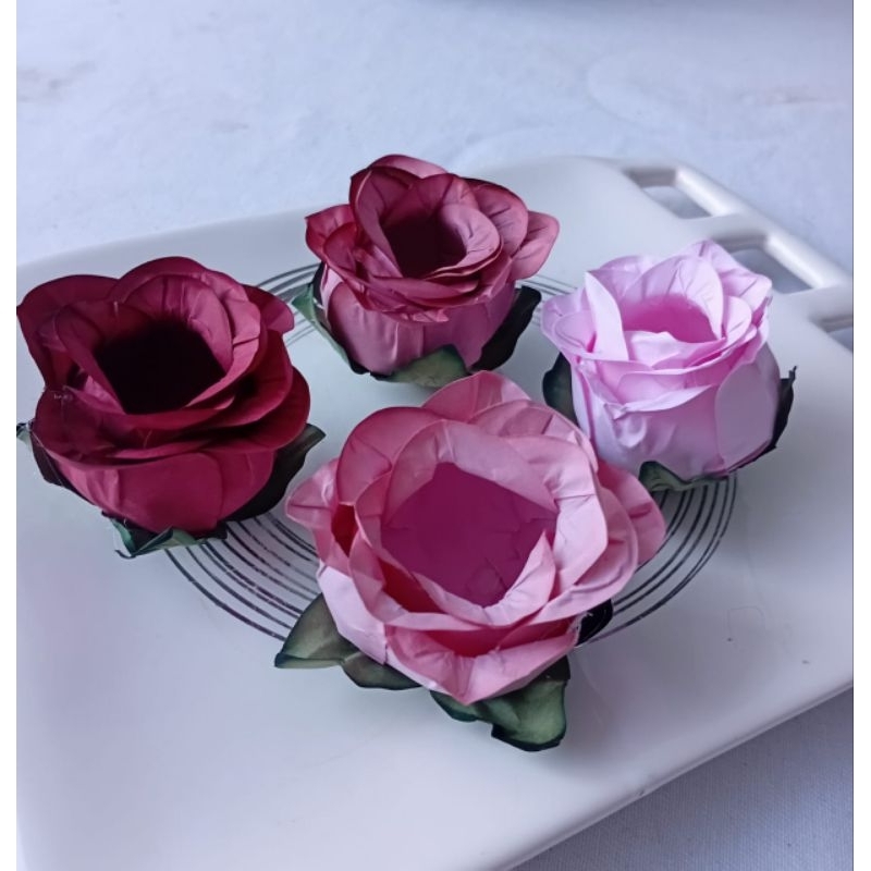 10 e 30 FORMINHAS PARA DOCES GOURMETS / TRUFAS E BRIGADEIROS (BOTÃO DE ROSA)