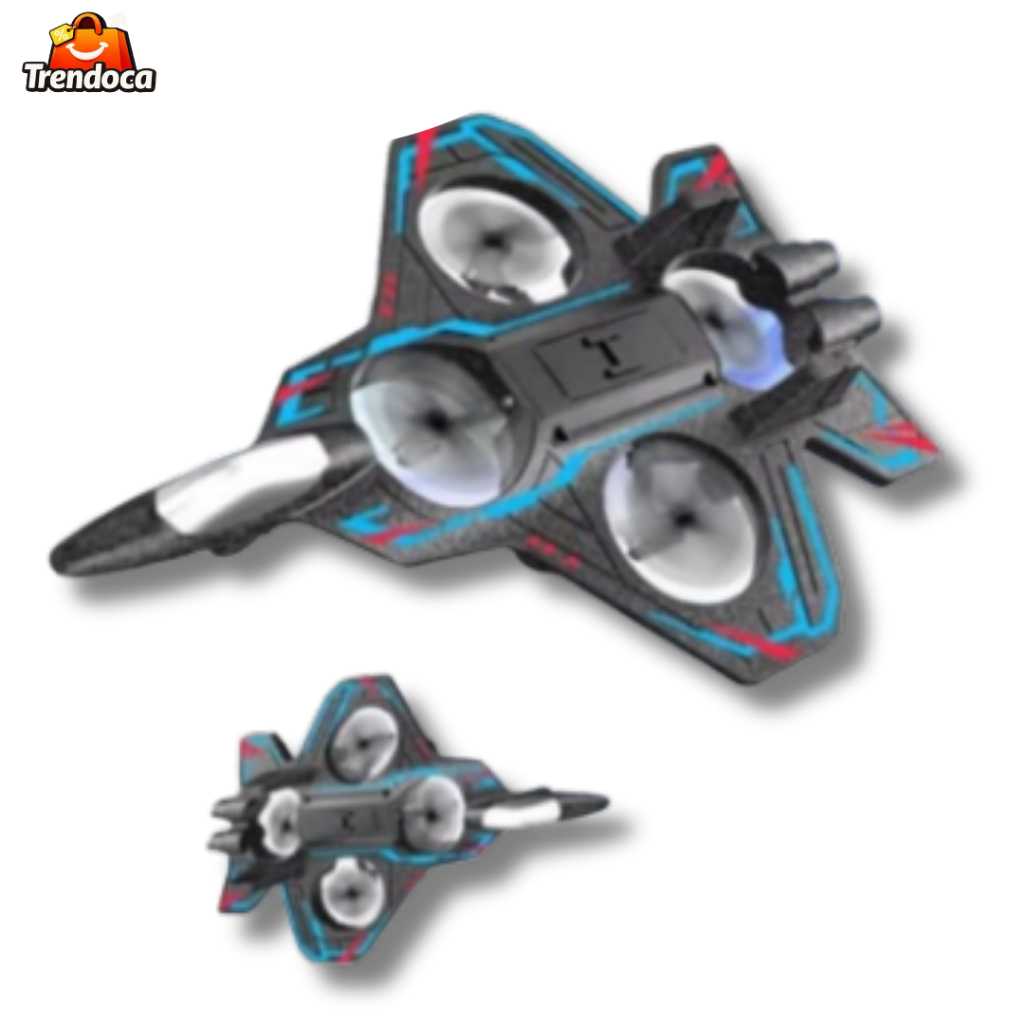 Drone X25 c/ Controle Remoto Design Moderno e Rotação de Manobras 360° | Brinquedo Infantil