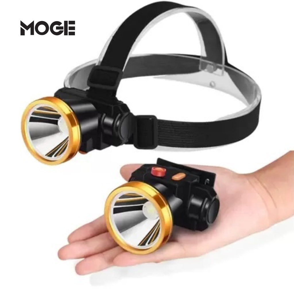 Lanterna de Cabeça LED Recarregável Hoopsom DP-7229A | Ajustável | Alta Potência