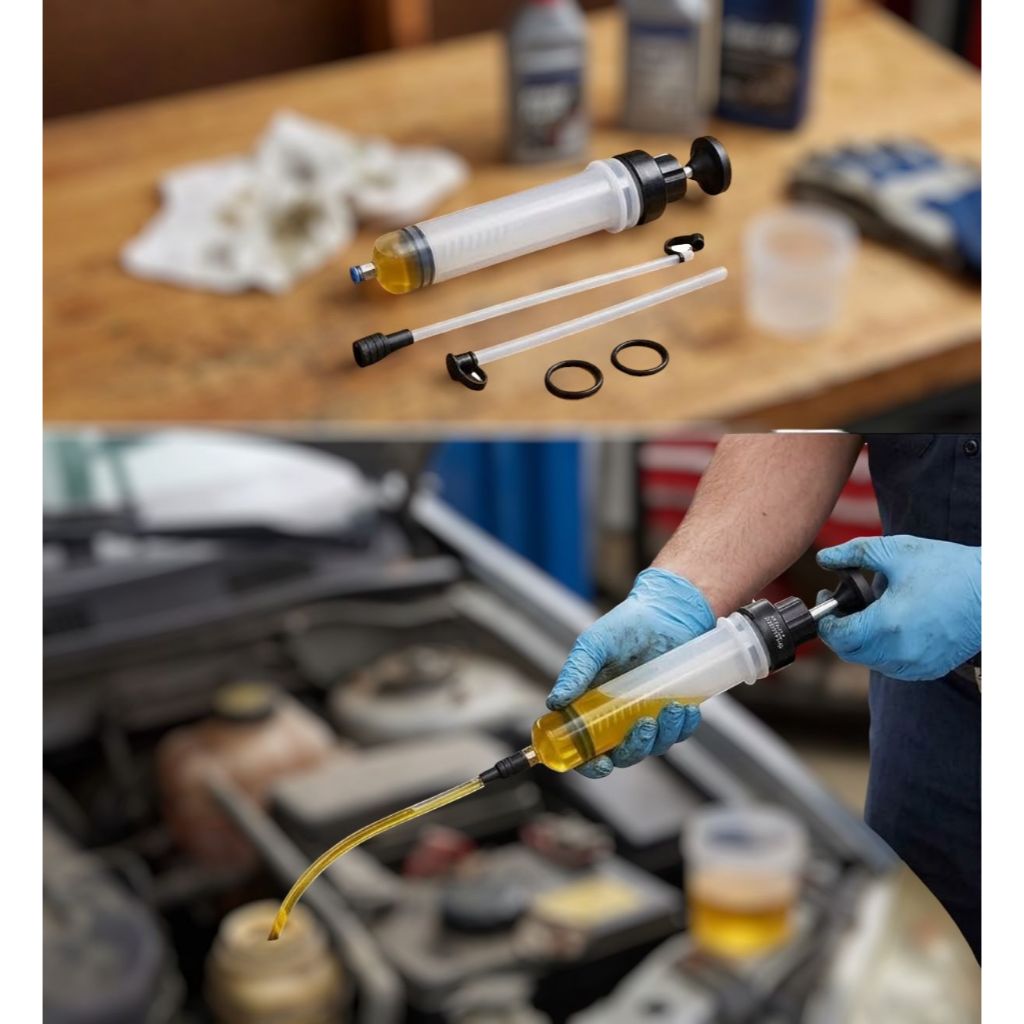 Seringa Extrator De Óleo Fluido Moto Carro Motor cambio Combustível Mangueira Oficina Mecânica auto center em Oferta na Shopee