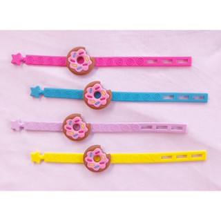 Kit 15 Pulseiras Donut Lembrancinha Festa Infantil em Oferta na Shopee