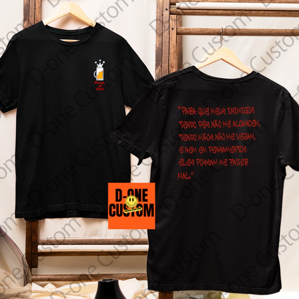Camisa Camiseta Thiago Soares Oração de São Jorge Principe Roda Pagode Samba Grafite
