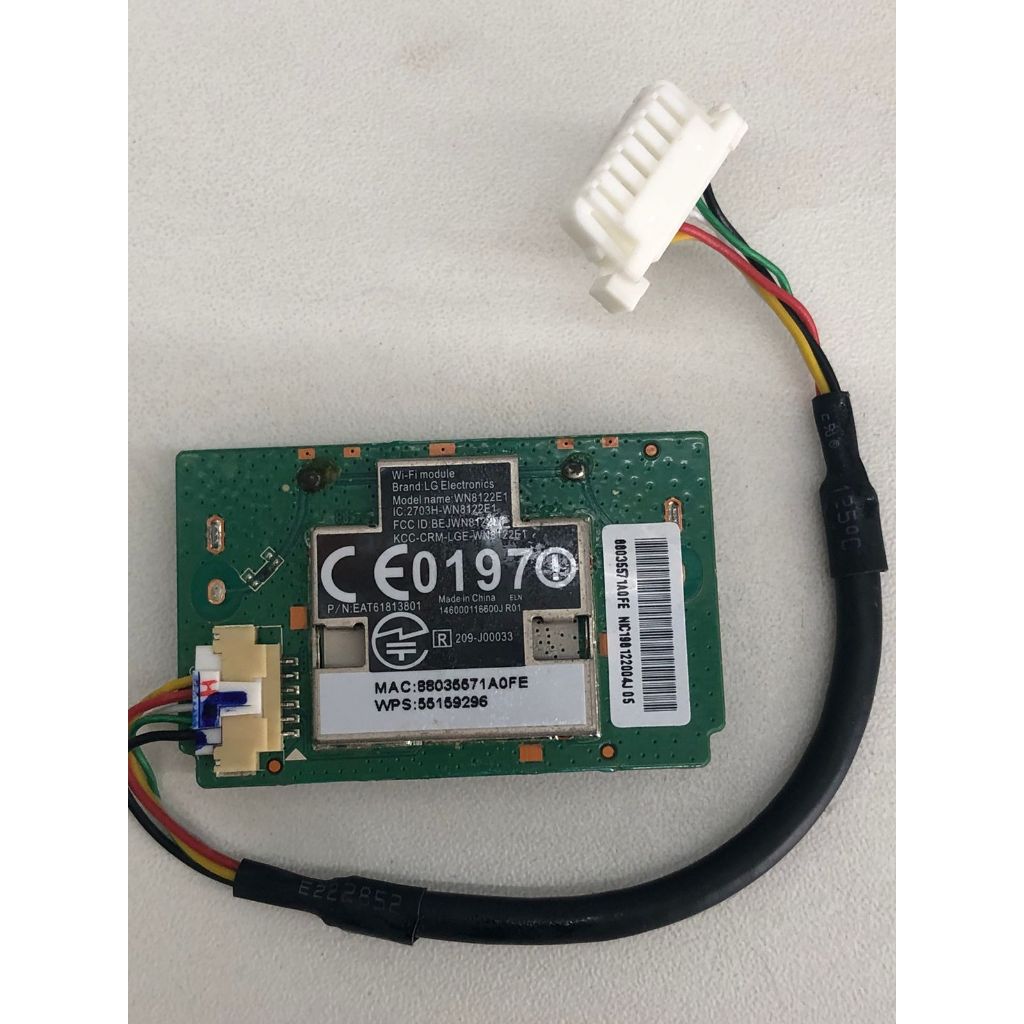 PLACA MÓDULO WIFI TV LG 39LN5700 - WN8122E1