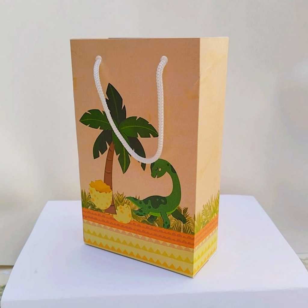 ENVIO RÁPIDO Kit Sacolinha Surpresa Festa Infantil Personalizado DINOSSAURO Lembrancinhas PEGUE E MONTE