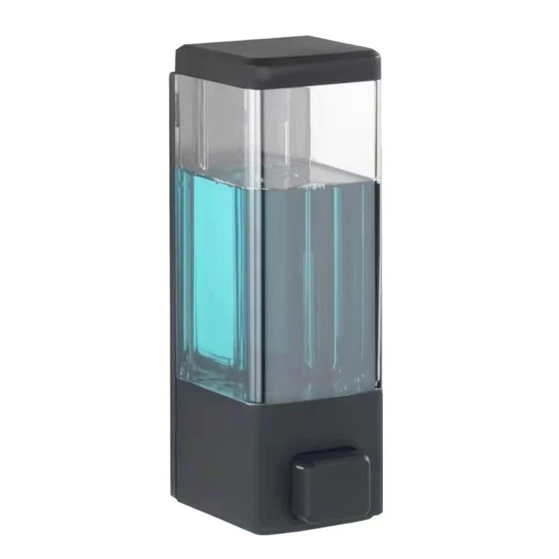 Suporte Dispenser de Parede Sabonete Líquido Álcool Gel Detergente Saboneteira Plástico 350ML
