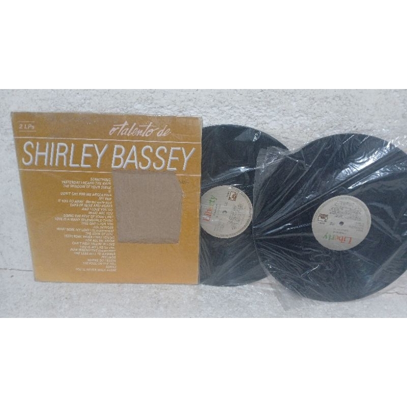 lp Shirley bassey  - o talento  - duplo