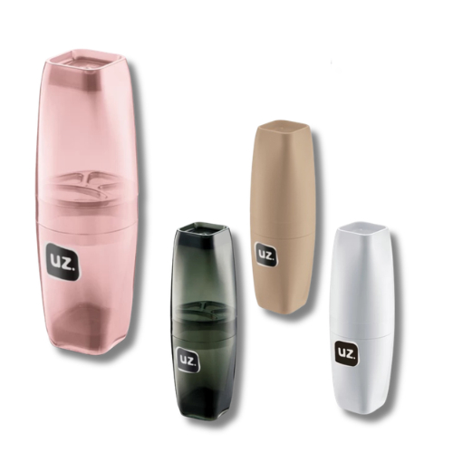 Porta Escova de Dente Premium com Tampa de Plástico - Uz em Oferta na Shopee