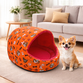 Caminha Para Cachorro e Gatos Iglu Nylon Pequena Diversas Cores em Oferta na Shopee