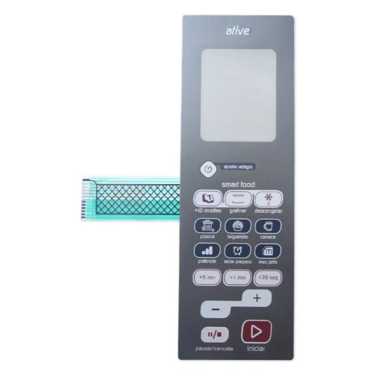 Membrana Microondas Compatível Brastemp Bmj38 Bmj38ar Ative