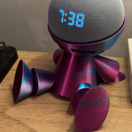 Suporte para Echo Dot 4 e 5 Alexa Robô Sentado