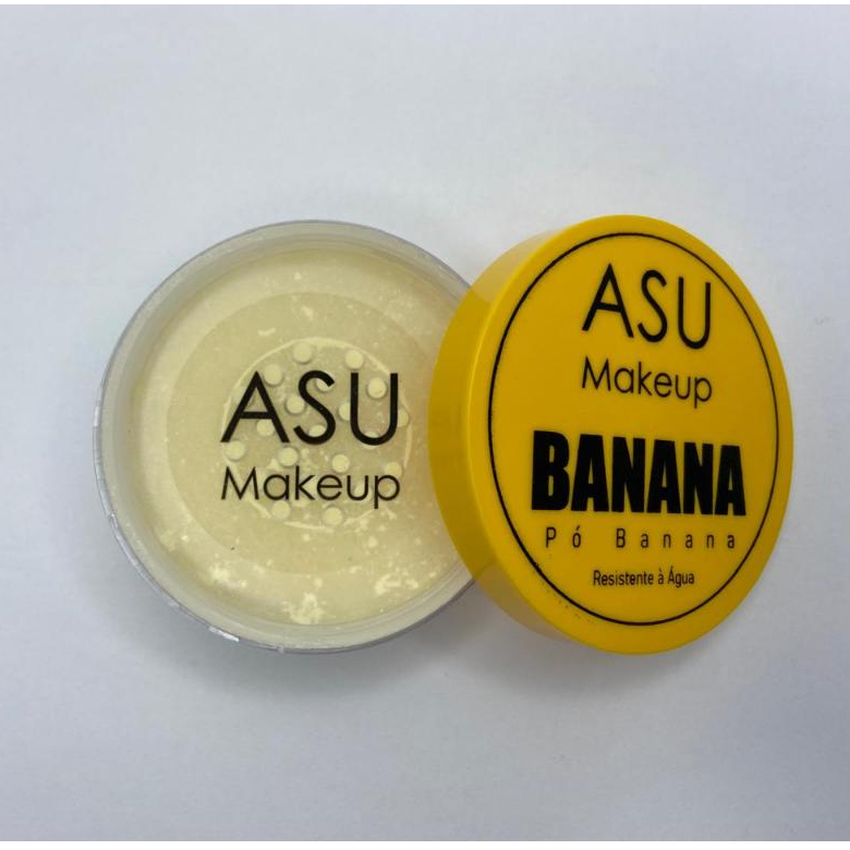 PÓ DE BANANA RESISTENTE À ÁGUA ASU MAKEUP