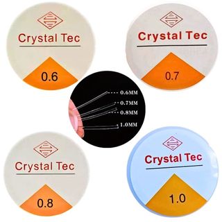 Fio de silicone elástico até 4 pçs p/ artesanato pulseira e bijuteria
