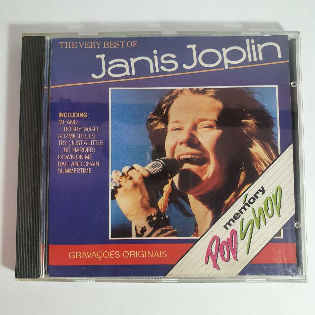 CD Janis Joplin – The Very Best Of | Rock, Blues Rock, EUA, Anos 60/70 - Clássicos do Rock - Retrô