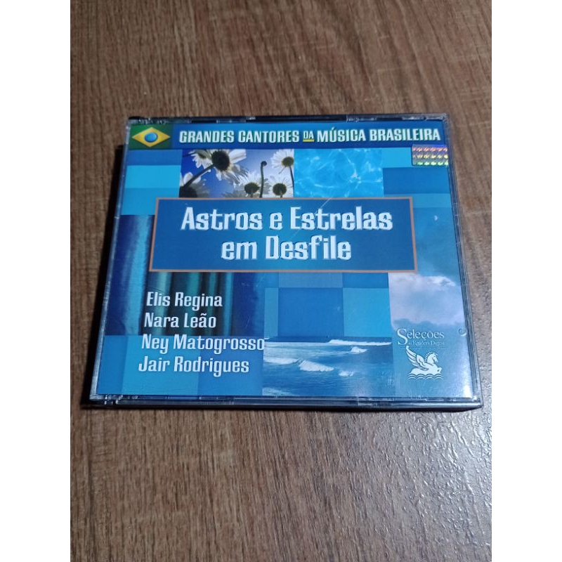 3 CDs Seleções Astros E Estrelas Em Desfile Elis Nara Ney Jair
