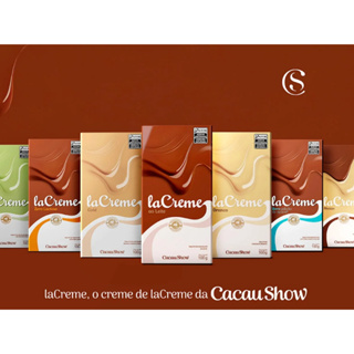 Tablete LaCreme Chocolate ao Leite Cacau Show 100g em Oferta na Shopee