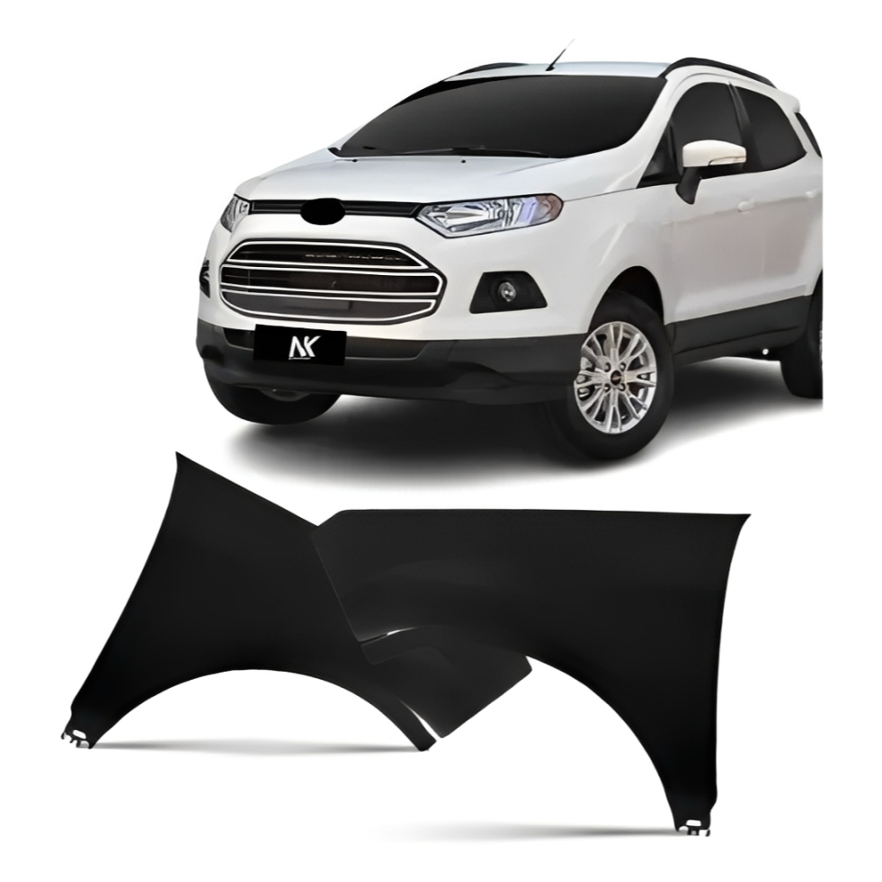 Par /UN Paralama Dianteiro Ecosport 2013 2014 2015 2016 2017 2018 2019 2020 2021